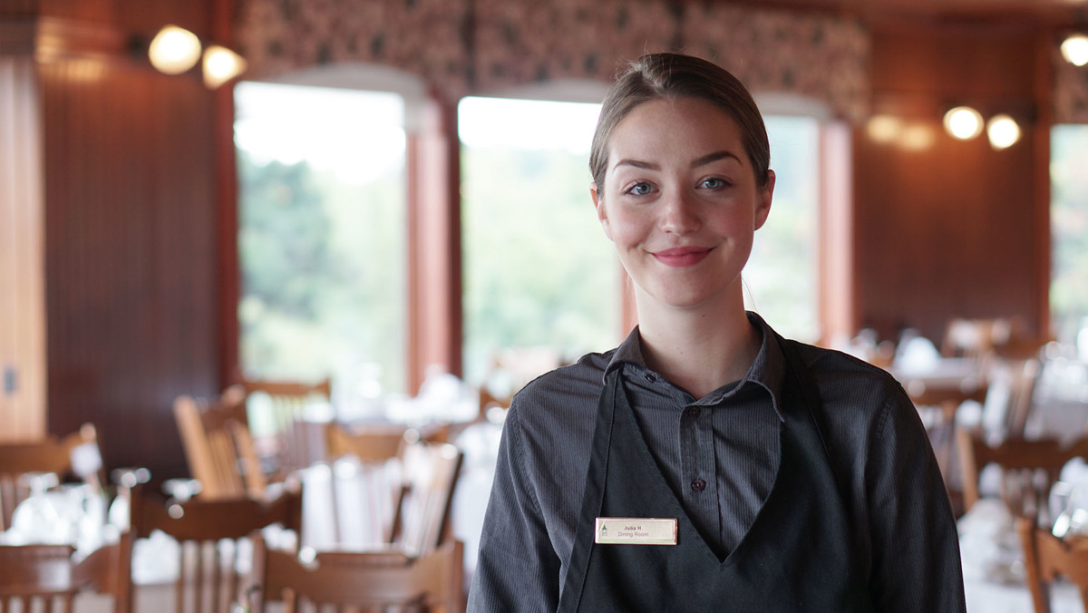 Work and travel praca w hotelu jako kelnerka